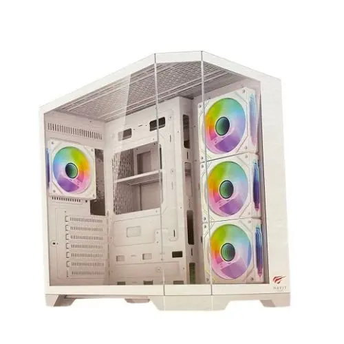 CASE HAVIT CF924 4FANS ARGB WHITE